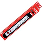 Prelungitor cu protectie 1,5 metri 6 prize schuko cu reset & led & switch cablu 3x1,5mm TED000910 Prelungitoare, Prelungitor cu protectie 1,5 metri 6 prize schuko cu reset & led & switch cablu 3x1,5mm TED000910 -2, dioda.ro