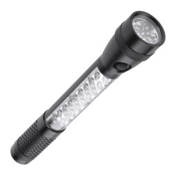 Accesorii, LANTERNA ATELIER CORP ALUMINIU (18+7+6 LED) URZ0021 -1, dioda.ro