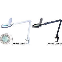 Lupă cu iluminare Lămpi de birou, Lampa de birou cu iluminare cu lupa 5 dioptrii led alba -1, dioda.ro