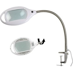 Lupă cu iluminare Lămpi de birou, Lupă de masă cu iluminare Mărire: 3dpt(x1,75) Iluminare: LED -1, dioda.ro