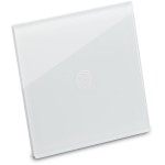 Panou alb simplu 1T Sticla, aparataj touch PULSAR NS Aparataj doza rotunda, Panou alb simplu 1T Sticla, aparataj touch PULSAR NS -2, dioda.ro