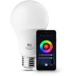 LED, Bec LED A60 10W E27 RGB TUYA Wifi+Bluetooth, PULSAR -1, dioda.ro