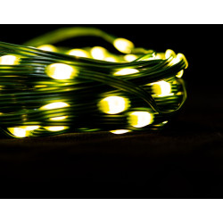 Instalatii sarbatori, Instalatie 75 LED 7.5M Amber IP44 Timer CV -2, dioda.ro