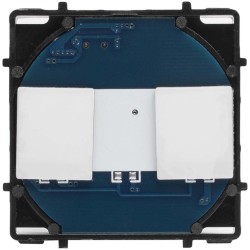 Aparataj doza rotunda, Modul intrerupator dublu, aparataj touch PULSAR NS -4, dioda.ro