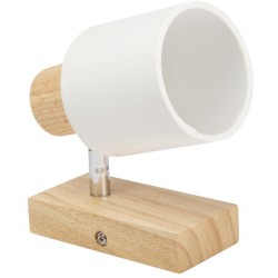 Spoturi, Spot Bara Nordik Alb+Natur 1XE14 40W -2, dioda.ro