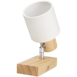 Spoturi, Spot Bara Nordik Alb+Natur 1XE14 40W -1, dioda.ro