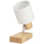 Spoturi, Spot Bara Nordik Alb+Natur 1XE14 40W -1, dioda.ro