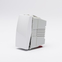 Aparataj doza modulara, Unica Alb Intrerupator 1M MGU3.101.18 -1, dioda.ro