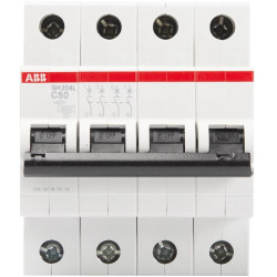 Intrerupatoare automate modulare, Intrerupator Automat 50A 4P C 4.5KA  -2, dioda.ro
