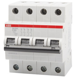 Intrerupatoare automate modulare, Intrerupator Automat 50A 4P C 4.5KA  -4, dioda.ro
