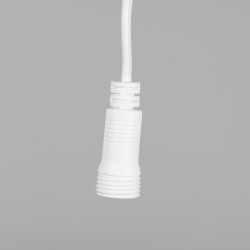 Instalatii sarbatori, Cablu Alimentare cu Stecher 3M Alb -4, dioda.ro