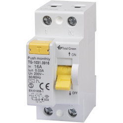 Intrerupatoare automate diferentiale,  Intrerupator Automat Diferential 2P 16A 30mA -2, dioda.ro