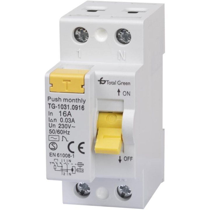 Intrerupatoare automate diferentiale,  Intrerupator Automat Diferential 2P 16A 30mA -2, dioda.ro