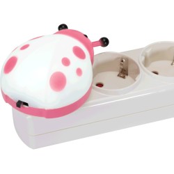 Lampi, Lampa de Veghe cu LED 4x0.1W Roz -2, dioda.ro