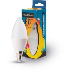 LED, Bec LED Lumanare 5W E14 6400K  -3, dioda.ro