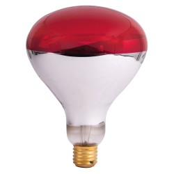 Incandescent, Bec Infrarosu R125 150W E27 Rosu -2, dioda.ro