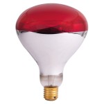 Incandescent, Bec Infrarosu R125 150W E27 Rosu -1, dioda.ro