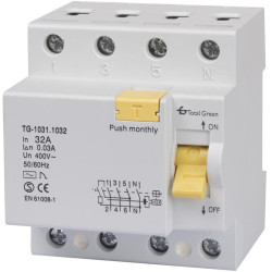 Intrerupatoare automate modulare, Intrerupator Auto Diferential 32A 4P -2, dioda.ro