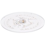 Interior LED, Plafoniera Smart Luxera 36W 3000K-6500K IP20, PULSAR -1, dioda.ro
