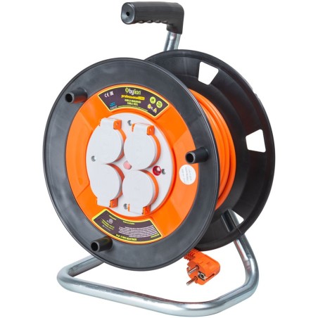 Derulatoare, Derulator 4 prize 50m 3X1.5 IP44, Emfanorm -1, dioda.ro