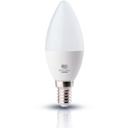 LED, Bec LED Lumanare 6W E14 RGB TUYA Wifi+Bluetooth, PULSAR -1, dioda.ro