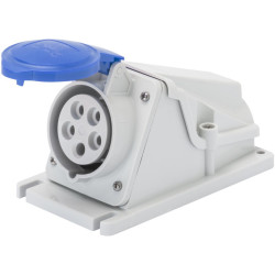 Conectica IEC, Priza Fixa 90 2P+E 16A IP44 400V -1, dioda.ro