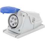 Priza Fixa 90 2P+E 16A IP44 400V Conectica IEC, Priza Fixa 90 2P+E 16A IP44 400V -1, dioda.ro