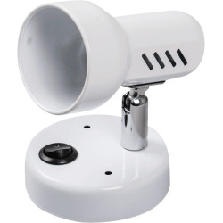 Spoturi, Spot Bara Rodin Alb 1xE14 Intrerupator 60W -1, dioda.ro