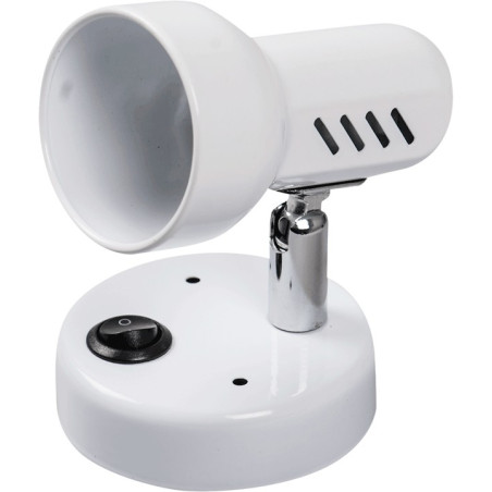 Spoturi, Spot Bara Rodin Alb 1xE14 Intrerupator 60W -1, dioda.ro
