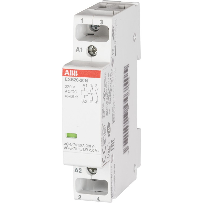 Contactoare, Contactor Modular 20A 230V 50HZ -1, dioda.ro