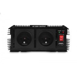 Invertoare auto, Invertor auto 12V 220V  convertor de tensiune IPS 1200 N (800 / 1200W) -4, dioda.ro
