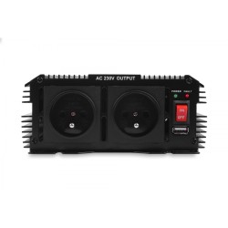 Invertoare auto, Invertor auto 12V 220V  convertor de tensiune IPS 1200 N (800 / 1200W) -7, dioda.ro