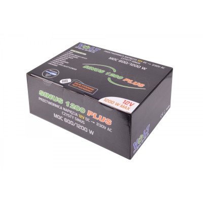 Invertoare auto, Invertor auto 12V 220V Sinus Plus1200 (600 / 1200W) pentru rulota -6, dioda.ro