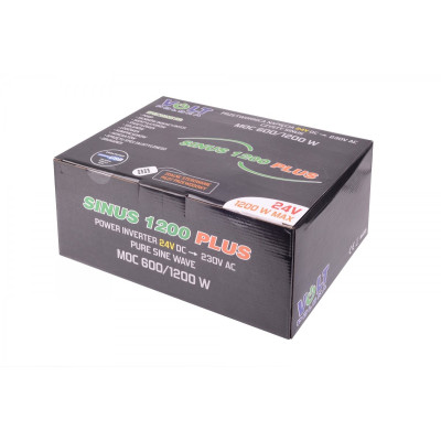 VPIDC5, CONVERTOR DE TENSIUNE SINUS PLUS 1200 24 / 230V (600 / 1200W) PENTRU CAMPER -6, dioda.ro