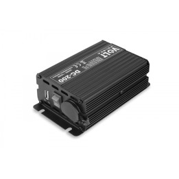 VPIDC5, Convertor tensiune 24V 12V DC 200  cu mufa bricheta auto -1, dioda.ro