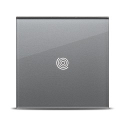 Corpuri de iluminat tehnice, Panou gri simplu 1T Sticla, aparataj touch PULSAR NS -2, dioda.ro