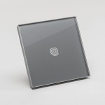 Corpuri de iluminat tehnice, Panou gri simplu 1T Sticla, aparataj touch PULSAR NS -2, dioda.ro