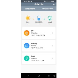 Controlere Panouri Solare, REGULATOR SOLAR SOL MPPT 30A (BLUETOOTH). -4, dioda.ro