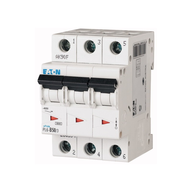 Intrerupatoare automate modulare, Intrerupator Automat 50A 3P C 6KA -1, dioda.ro