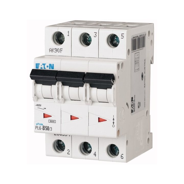 Intrerupatoare automate modulare, Intrerupator Automat 50A 3P C 6KA -1, dioda.ro
