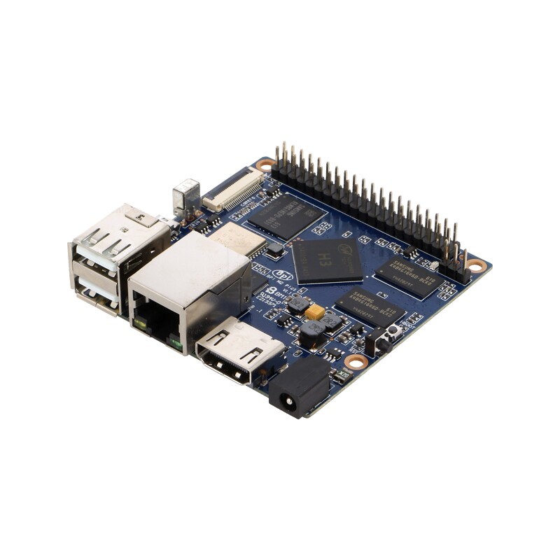 Calculatoare Monoplaca, Calculator monoplacă BANANA-PI-M2+ RAM 1GB ARM H3 Quad-Core 65x65mm 5VDC -1, dioda.ro
