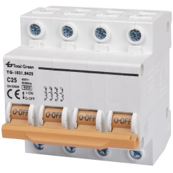 Intrerupatoare automate modulare, Intrerupator Automat 25A Tetrapolar -2, dioda.ro