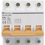 Intrerupatoare automate modulare, Intrerupator Automat 20A Tetrapolar -1, dioda.ro