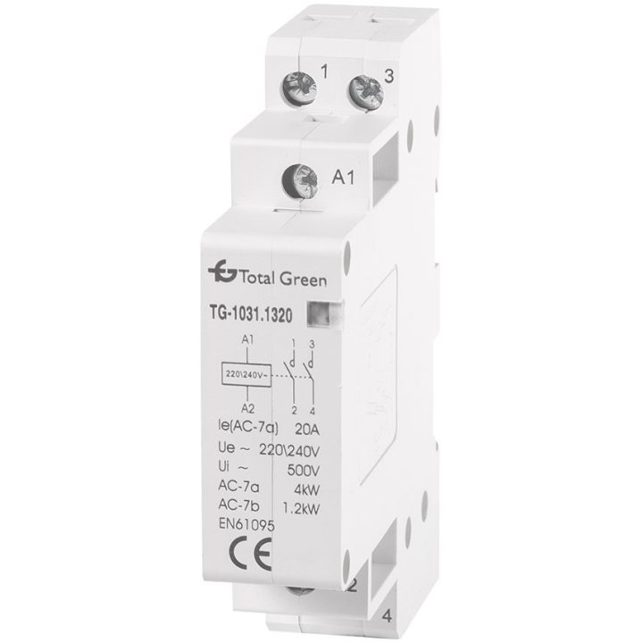Contactoare, Contactor Modular 2P 1ND 20A -2, dioda.ro