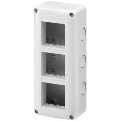 TRASEE ELECTRICE, Doza Aparenta Verticala 3x2M IP40 -1, dioda.ro