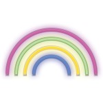 Figurine Neon, Figurina LED Neon RAINBOW multicolor Bat + USB FLNE14 Forever Light -1, dioda.ro