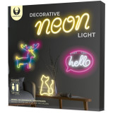 Figurine Neon, Figurina Neon ELK multicolor Bat + USB FLNE12 Forever Light -4, dioda.ro