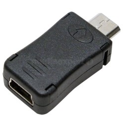Conectori, Adaptor USB 2.0 USB B micro mufă,USB mini 5pin soclu -1, dioda.ro