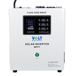 Invertoare panouri fotovoltaice, SINUS PRO 2500 S 24230V (1800 / 2500W) + INVERTOR SOLAR MPPT 40A -2, dioda.ro