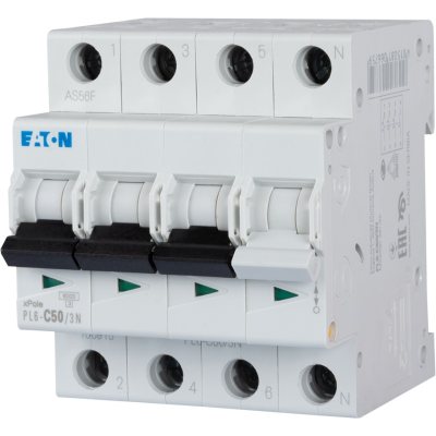 Intrerupatoare automate modulare, Intrerupator Automat 50A 3P+N C 6KA -2, dioda.ro